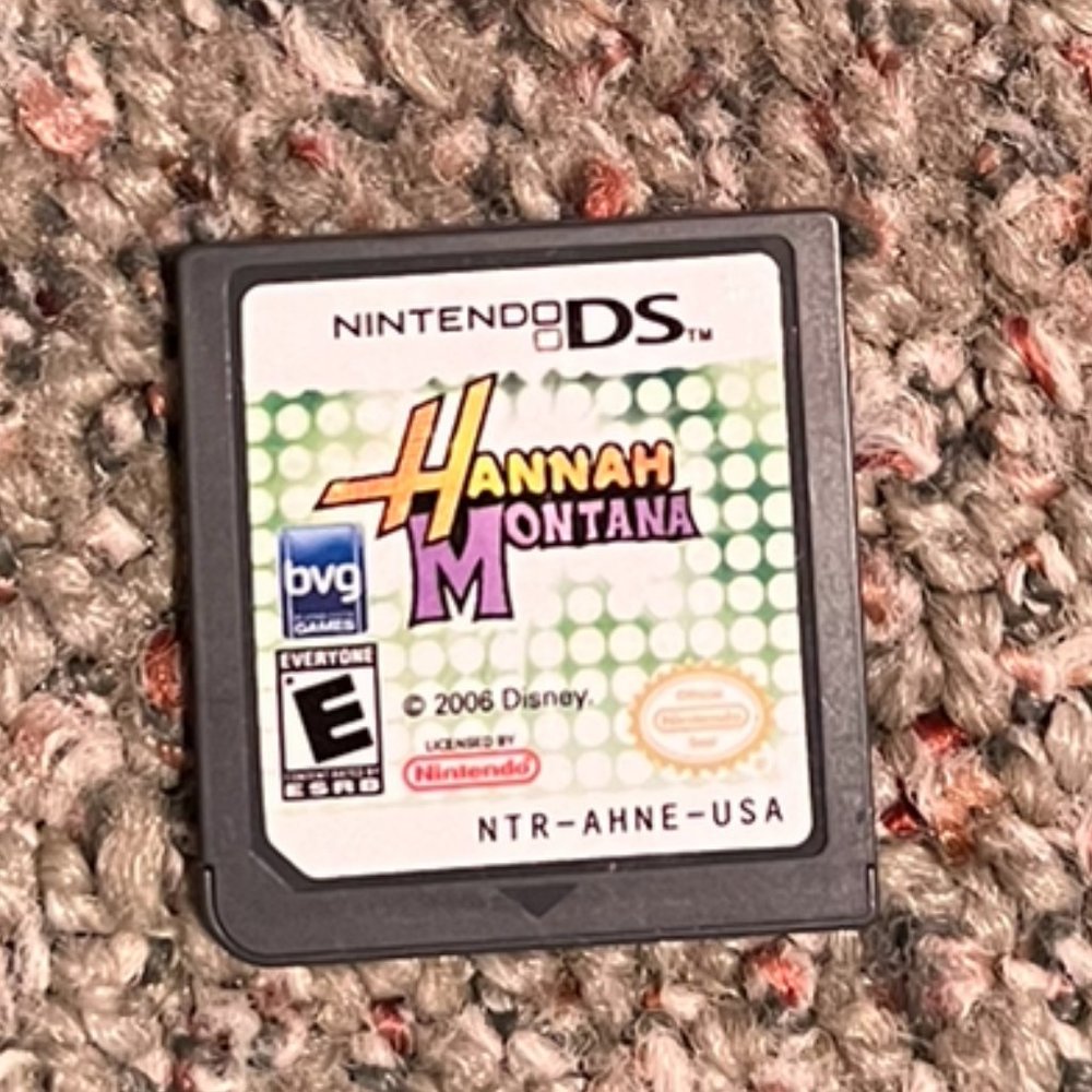 Hannah Montana Nintendo DS game